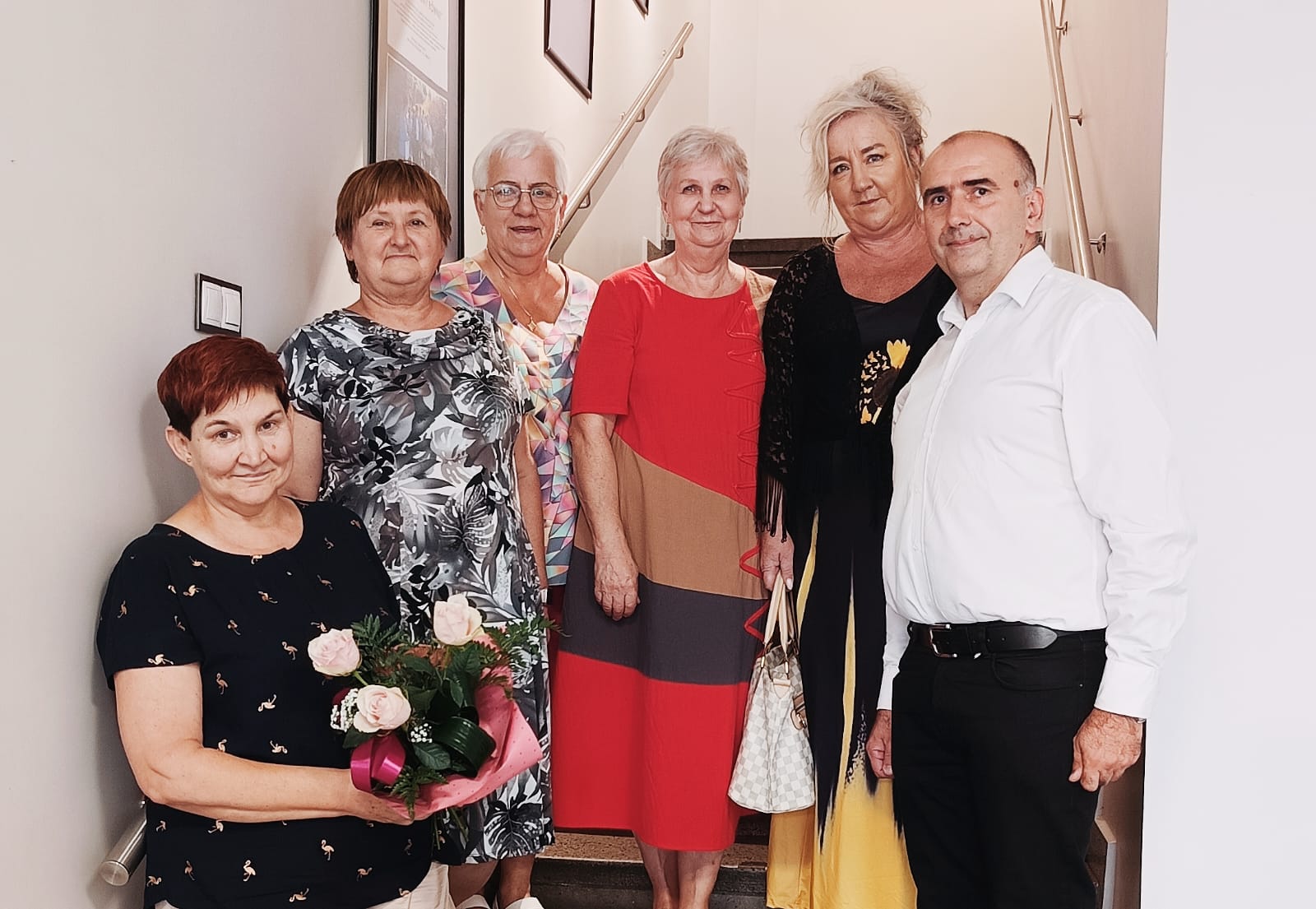 Gł&oacute;wni opiekunowie wystawy.